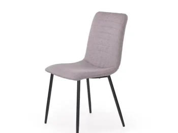 Kuhinjski stol NEVADA je preprost, eleganten in sodoben. Noge so kakovostne in stabilne, izdelane iz kovine v črni barvi. Sedišče je mehko in udobno saj je