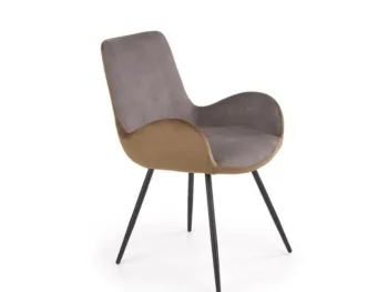 Kuhinjski stol RENE, je eleganten stol, ki s svojim dizajnom popestri vaš prostor. Odlikuje ga dovršen in zelo eleganten dizajn. Kuhinjske noge so narejene