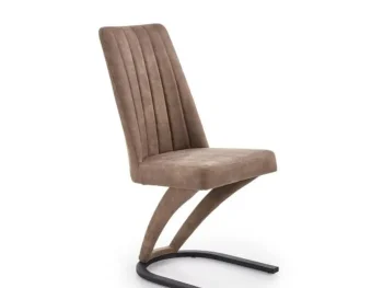 Kuhinjski stol ROSSI je zelo eleganten in stabilen. Podnožje je narejeno iz kovine, kar daje stolu trpežnost in kakovost. Stol je udoben saj je oblazinjen v