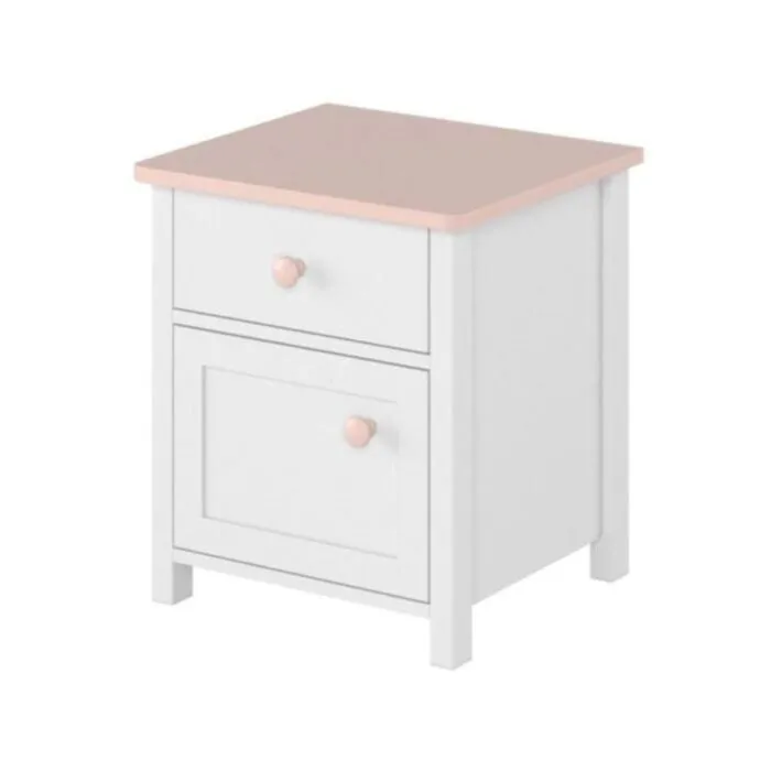 Nočna omarica LINA Nočna omarica LINA je omarica s predalom in vrati, zlila se bo v vsak prostor. Ponuja dovolj prostora za shranjevanje osebnih predmetov. Lahko jo kombinirate