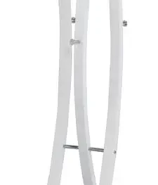 Praktičen obešalnik MILKA, primeren za vsak prostor. Narejen je iz jekla prašno barvanega v črno ali belo barvo. Dimenzija : - Š: 35 cm - G: 35 cm - V: