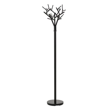 Praktičen obešalnik MIRKO, primeren za vsak prostor. Narejen je iz jekla prašno barvanega v črno barvo. Dimenzija : - Fi: 40 cm - V: 180 cm Barva: - črna