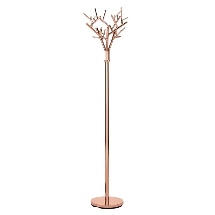 Praktičen obešalnik WINN, primeren za vsak prostor. Narejen je iz kromiranega jekla v barvi bakra. Dimenzija : - Fi: 40 cm - V: 180 cm Barva: - baker