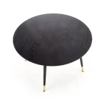 Okrogla miza MEMO je kvalitetna okrogla miza iz kovine in MDF-ja. Dimenzije: - Fi120 x V: 75 cm Material: - MDF lakirano / barvana kovina / kromirana
