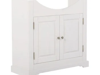 Iz posameznih elementov serije ROTIC si lahko sestavite kopalniški blok po lastnih željah. Omarica pod umivalnikom ROTIC 85D je eleganten kos pohištva za