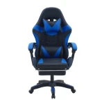 Pisarniški gaming stol DOLY EXTRA v modro črnem umetnem usnju je narejen za udobje prav vsakega posameznika, ki preživi dlje časa za pisarniško mizo.