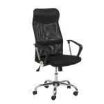 Pisarniški stol BERG je primeren tako za domačo uporabo kot za pisarne. Njegova elegantnost in udobnost vas bodo prepričala. Podnožje stola je kromirano.