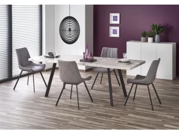 Elegantna miza DALIA bo poživela vsako jedilnico. Miza je kvalitetna in stabilna. Miza je raztegljiva. Barva ploskve: - marmor Dimenzije: -širina: