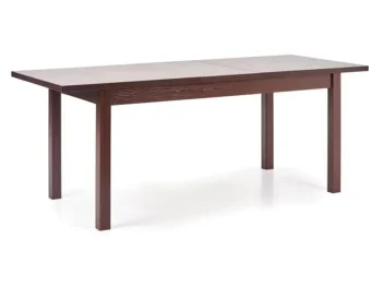 Raztegljiva jedilna miza MAURO oreh je narejena iz kakovostnih materialov. Je sodobna, elegantna in stabilna. Dimenzije: - D: 118/158 x G: 75 x V: 76 cm