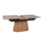 Raztegljiva jedilna miza MONAKO 2 je elegantna in moderna miza. Miza ima funkcijo raztezanja. Lahko jo imaste zloženo ali jo raztegnete do dolžine 200 cm.