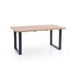 Raztegljiva miza MOVE je kakovostna, stabilna jedilna miza, ki se podaljša za 50 cm. Dimenzije: - D: 135/185 x G: 85 x V: 74 cm Material: - Laminirana