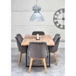 Raztegljiva miza MOVE2 je kakovostna, stabilna jedilna miza, ki se podaljša za 50 cm. Dimenzije:  - D: 160/210 x G: 90 x V: 74 cm Material: - Laminirana