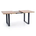 Raztegljiva miza MOVE2 je kakovostna, stabilna jedilna miza, ki se podaljša za 50 cm. Dimenzije:  - D: 160/210 x G: 90 x V: 74 cm Material: - Laminirana