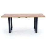 Raztegljiva miza MOVE2 je kakovostna, stabilna jedilna miza, ki se podaljša za 50 cm. Dimenzije:  - D: 160/210 x G: 90 x V: 74 cm Material: - Laminirana