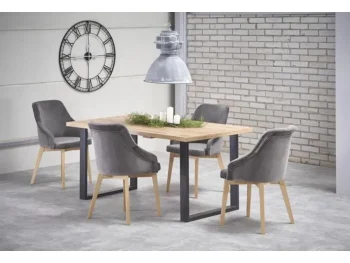 Raztegljiva miza MOVE2 je kakovostna, stabilna jedilna miza, ki se podaljša za 50 cm. Dimenzije:  - D: 160/210 x G: 90 x V: 74 cm Material: - Laminirana