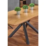 Raztegljiva jedilna miza PIKA 120/180, bo prinesla svežino in eleganco v vaš prostor. Narejena je iz kakovostnega MDF- ja in kovine. Miza je v barvi