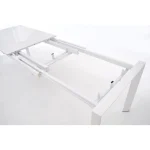 Raztegljiva miza SAFORD je kakovostna miza iz kovine in MDF plošče. Miza je elegantna in klasična. Dimenzije: - D: 130/250 x G: 80 x V: 76 cm Material: