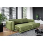 Trosed ELIZABET z merami 250 cm x 95 cm x 90 cm je kos pohištva, ki se bo podal v vsak dnevni prostor. Vse to zahvaljujoč nežnim oblikam, elegantnim