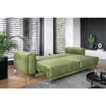 Trosed ELIZABET z merami 250 cm x 95 cm x 90 cm je kos pohištva, ki se bo podal v vsak dnevni prostor. Vse to zahvaljujoč nežnim oblikam, elegantnim