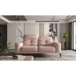 Trosed ROBI je modernega dizajna ter praktičen za uporabo. Ima nastavljive vzglavnike in nastavljiv naslon za hrbet po globini. Noge sedežne garniture merijo