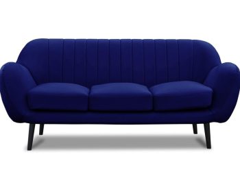 Osvežite svojo dnevno sobo z vzmetenim trosedom VOSS, ki je udoben in kvaliteten. Oblazinjen v blagu in v modernih barvah kar kliče po počitku. Za dodatno
