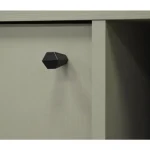 TV omarica TOMI 1 je prava izbira za sodobne in elegantne prostore. Narejena iz kakovostne laminirane plošče debeline 16 mm, zagotavlja trdnost in