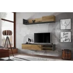 TV regal ALAS je narejen iz kvalitetne laminirane plošče. Je modernega dizajna in prefinjenega izgleda. Zaradi svoje praktičnosti in minimalističnega