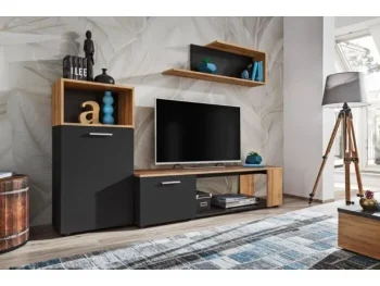 TV regal HAZE 1 je kvaliteten ter moderen regal po izjemni ceni. Zaradi svojega preprostega ter minimalističnega izgleda se bo prilegel v vsak dom. Dobavljiv