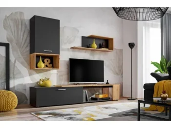 TV regal HAZE 2 je kvaliteten ter moderen regal po izjemni ceni. Zaradi svojega preprostega ter minimalističnega izgleda se bo prilegel v vsak dom. Dobavljiv