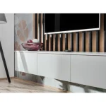 TV regal HOLI je regal mimo katerega noben ljubitelj minimalističnega stila ne bo šel ravnodušno. Je kombinacija preproste in vizualno privlačne oblike s