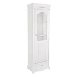Vitrina BLANC 1A-1C H170 je eleganten kos pohištva, ki popestri vaš prostor. Njen poseben dizajn vas bo navdušil, saj prinese vašemu prostoru eleganco in