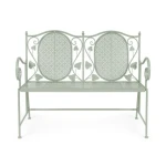 Vrtna klop 2P HARRIET je popolen kos pohištva za vašo okolico. S svojo eleganco popestri vsak prostor. Narejena je iz kovine. Dimenzije: širina: 115cm