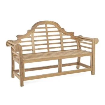 Vrtna klop VERADERO je narejena iz tikovega lesa. Material: - Tikov les Barva: - Natur Dimenzije: širina: 150cm globina: 63cm višina: 104cm višina: 451cm