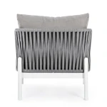 Vrtni fotelj FLORENCIA WG20 bela – predstavitvena slika