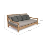 Vrtni trosed BALI - FSC – predstavitvena slika