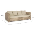 Vrtni trosed FORTALEZA – predstavitvena slika