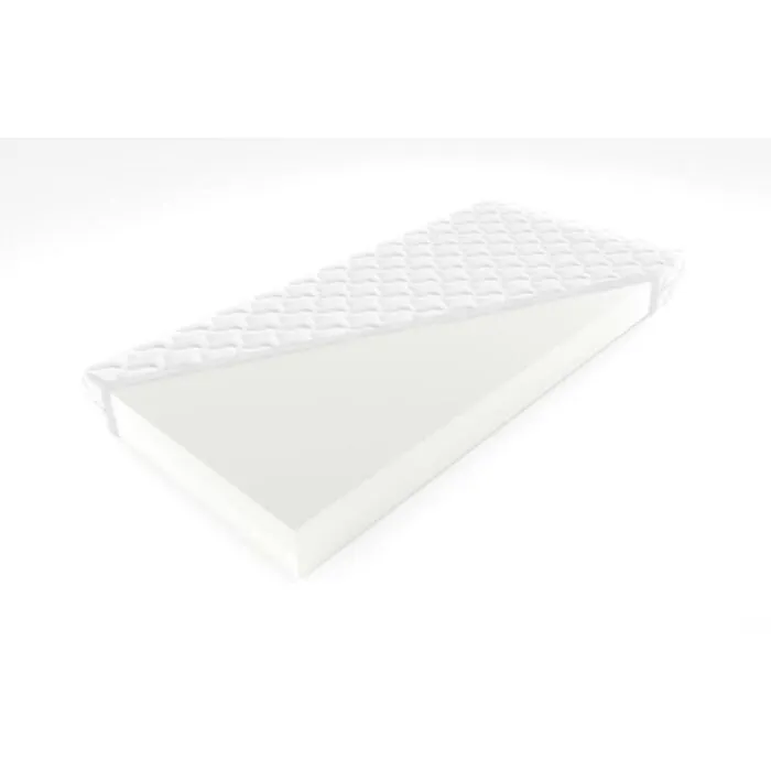 Vzmetnica DOMIX Vzmetnica DOMIX je dvostranska vzmetnica iz pene, spada v srednje trde vzmetnice. Ima pralno prevleko. Višina vzmetnice je 15 cm. Material: - Pena T25 -