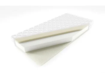 Vzmetnica MAXI je obložena s 3 cm debelo VISCO na eni strani in 3 cm debelo latex peno na drugi strani, vmes pa je 8 cm visoka pena. Prevleka je pralna.