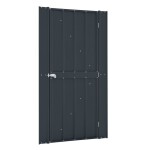 DODATKI ZA KOVINSKE HIŠKE GLOBEL KOMPLET VRAT 1 ANTRACIT 178 X 67 CM (HD178E) – predstavitvena slika