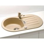 GRANITAL POMIVALNO KORITO ALVEUS NIAGARA 40, G55 BEIGE – predstavitvena slika