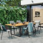 JEDILNA MIZA CALYPSO RAZTEGLJIVA POLNA ALU 192/257X100X74 DSIVA – predstavitvena slika
