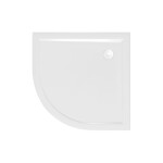 KAD ZA PRHANJE, POLKROŽNA KOLPA SAN MACARENA 90X90 LM BELA POLKROŽNA ZA VGRADNJO – predstavitvena slika