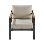 KAVČNA GARNITURA ORIS II ALU/EUC SOFA2P+2AC+MIZA D.GR/BEŽ BLAZINA – predstavitvena slika