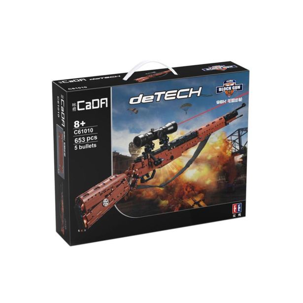 KOCKE CADA BRICKS KARABINER 98K MUSKET C61010W KOCKE CADA BRICKS KARABINER 98K MUSKET C61010W