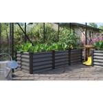 KOVINSKA VISOKA GREDA VITAVIA LINUS IN&OUT 401 S GRANIT/ČRNA – predstavitvena slika