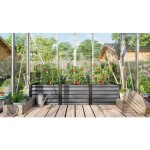 KOVINSKA VISOKA GREDA VITAVIA LINUS IN&OUT 401 S GRANIT/ČRNA – predstavitvena slika