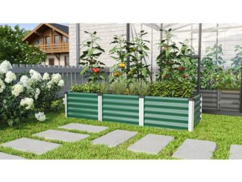 KOVINSKA VISOKA GREDA VITAVIA LINUS IN&OUT 401 S MORSKA TRAVA/ALUM.