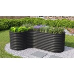 KOVINSKA VISOKA GREDA VITAVIA PODALJŠEK CURVE 858, ČRN – predstavitvena slika