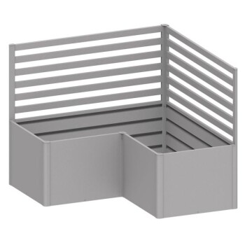 KOVINSKA VRTNA GREDA BIOHORT 201X201X91 CM REŠETKE (2 KOS) L200