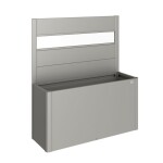 KOVINSKA VRTNA GREDA BIOHORT 4X152X91 CM PANELI Z AKRILNIM STEKLOM 1.5M – predstavitvena slika